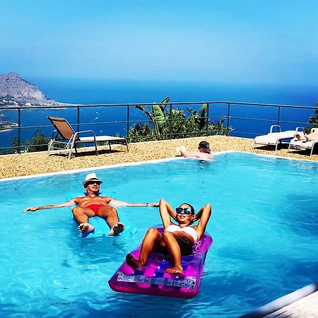 Cefalu Nest Pool House Terrace Sea View Exterior foto