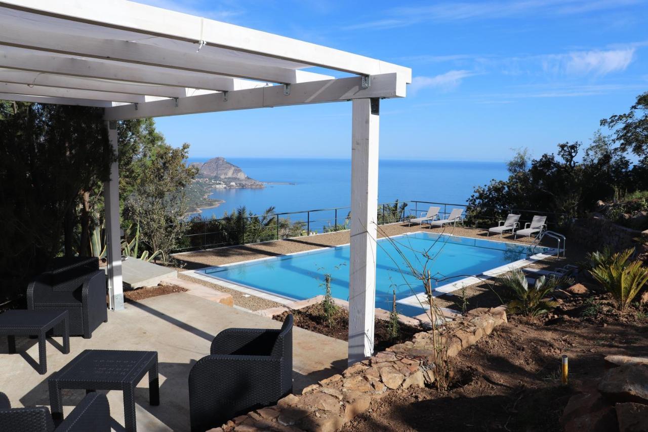 Cefalu Nest Pool House Terrace Sea View Exterior foto