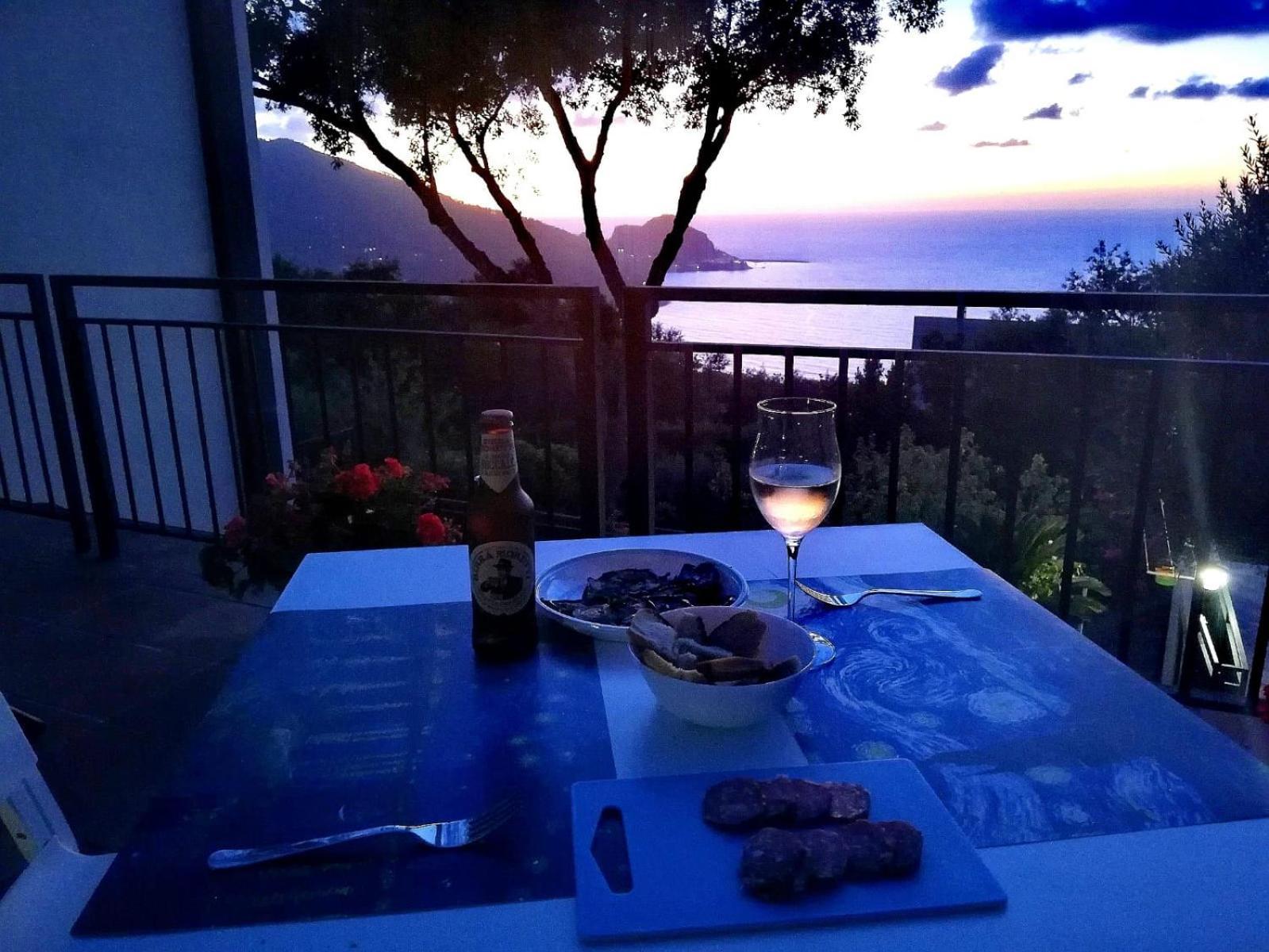 Cefalu Nest Pool House Terrace Sea View Exterior foto