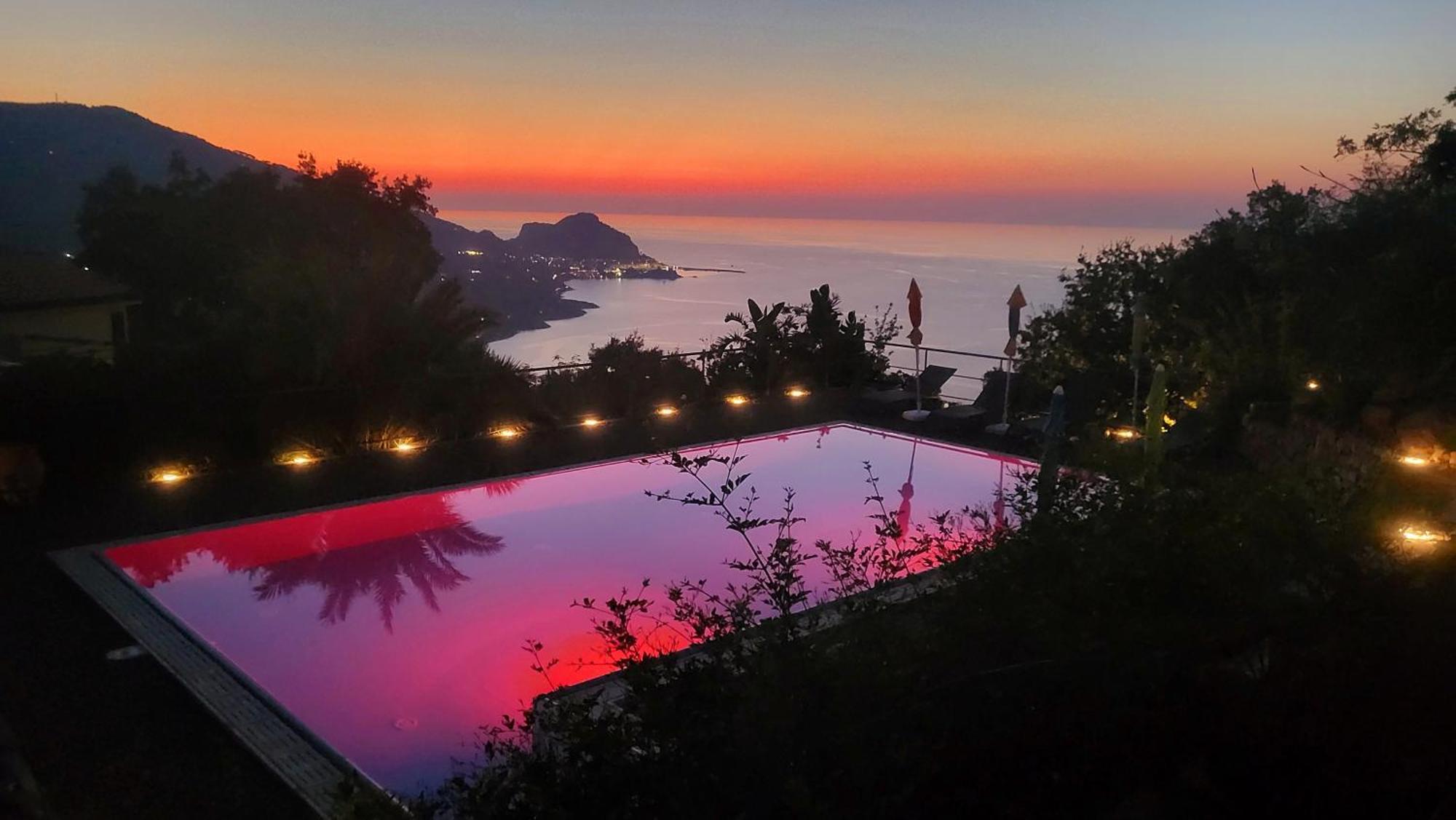 Cefalu Nest Pool House Terrace Sea View Exterior foto