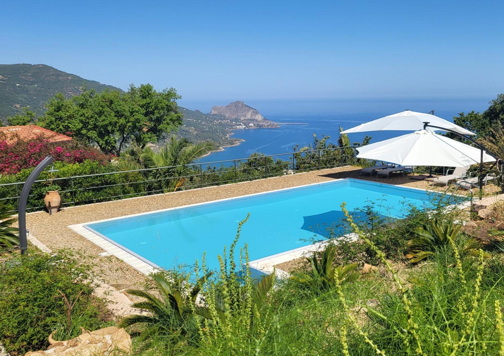 Cefalu Nest Pool House Terrace Sea View Exterior foto