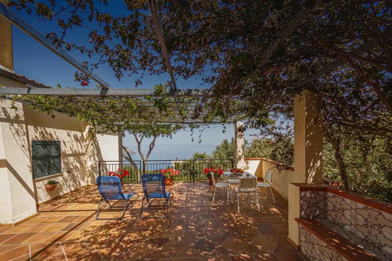 Cefalu Nest Pool House Terrace Sea View Exterior foto