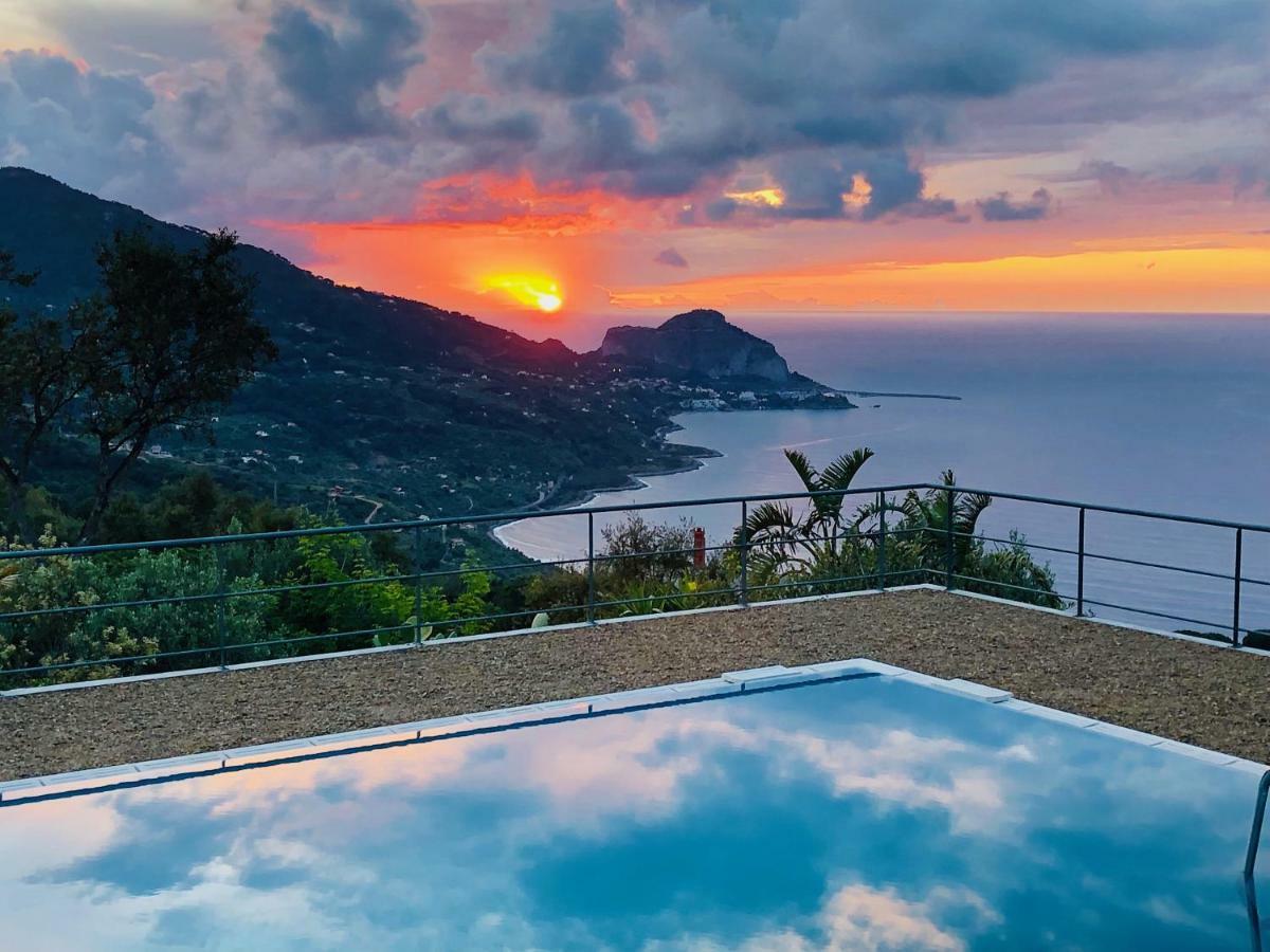 Cefalu Nest Pool House Terrace Sea View Exterior foto