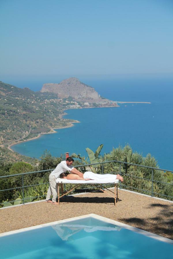 Cefalu Nest Pool House Terrace Sea View Exterior foto